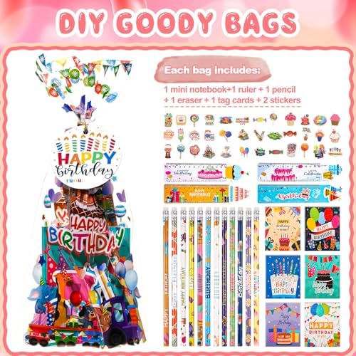 Supervitae 194 Pcs Classroom Birthday Party Favors