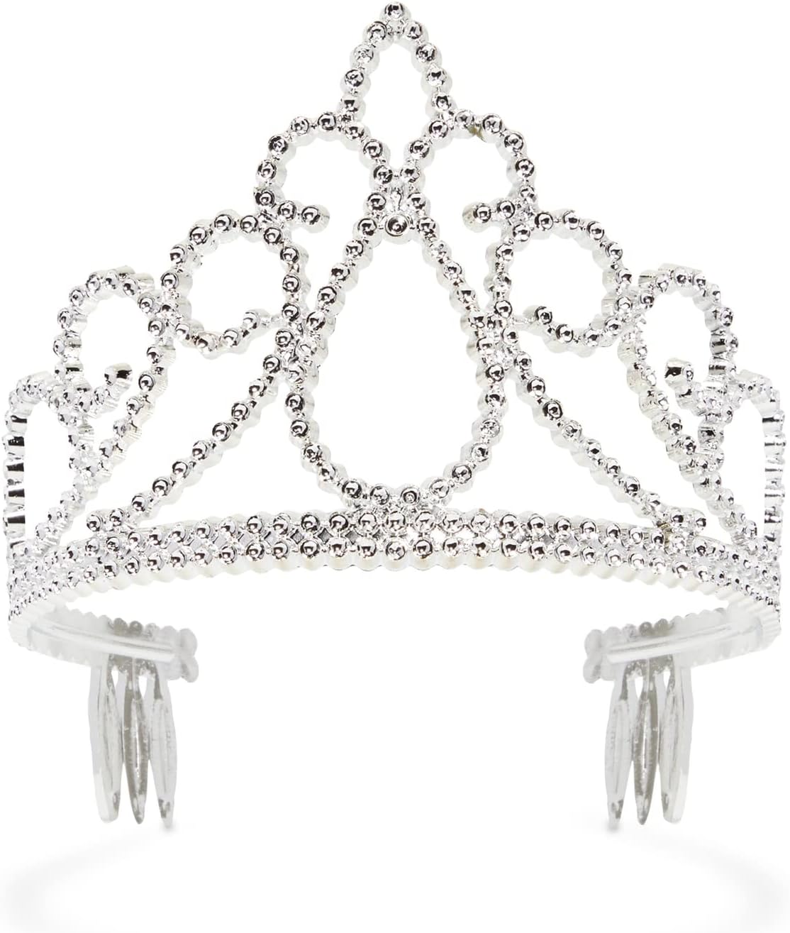 BLUE PANDA 12 Pack Princess Tiaras for Girls