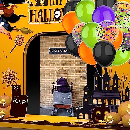 50 Pcs 12 Inch Balloons Halloween Decorations