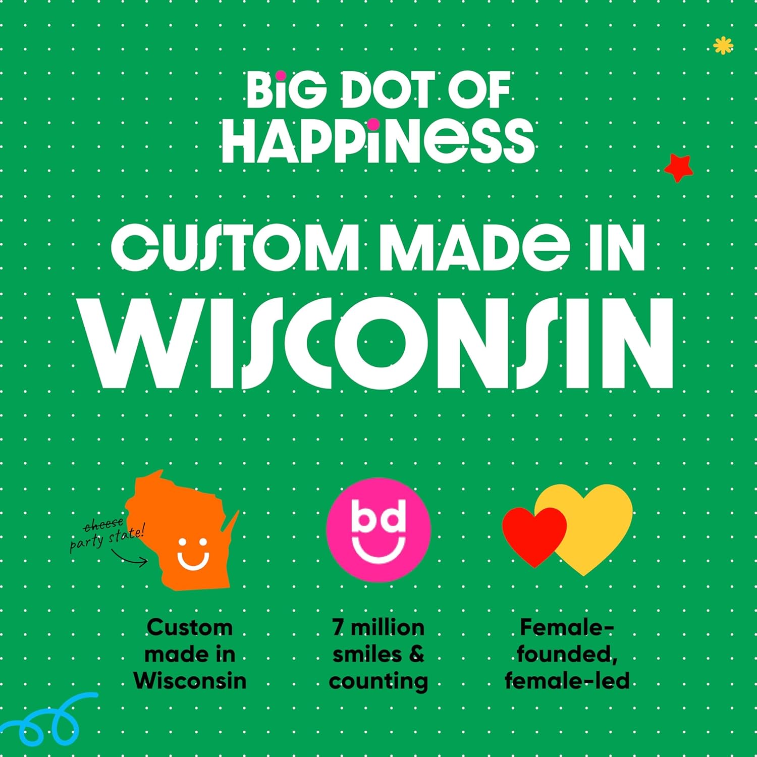 Big Dot of Happiness Ice Cream Decoration Kit - 51 Pieces