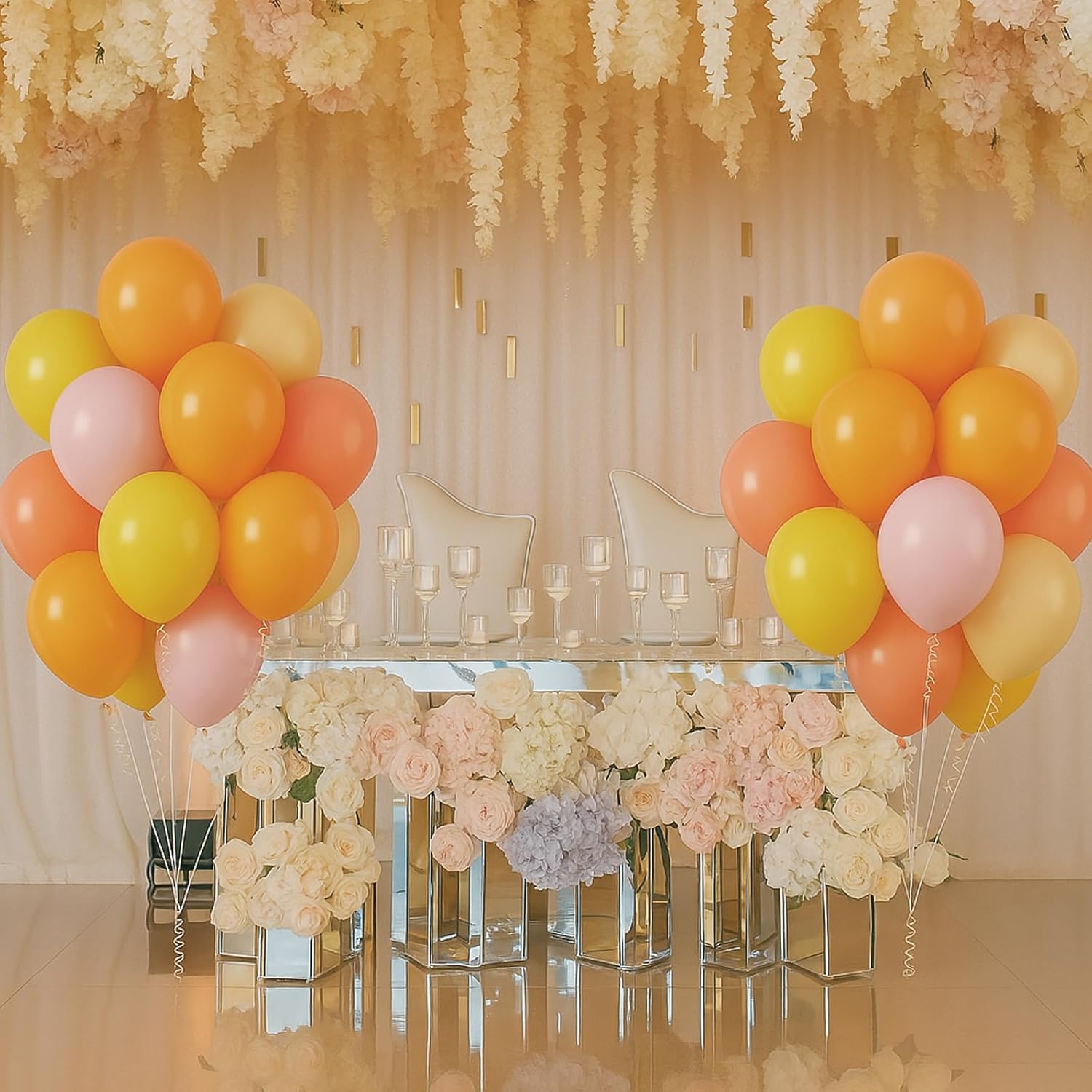 Boho Daisy Balloons 12 Inch Party Decor Set
