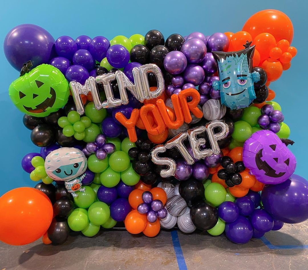 Halloween Balloons Decorations 60PCS 12 Inch Set