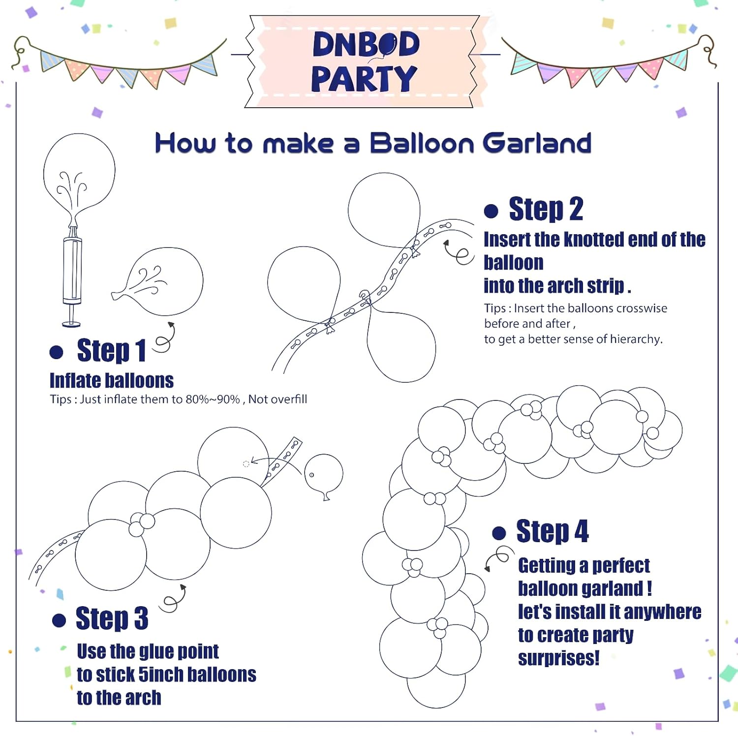 Welcome Back To School Balloon Arch Kit with 158Pcs Rainbow Balloons