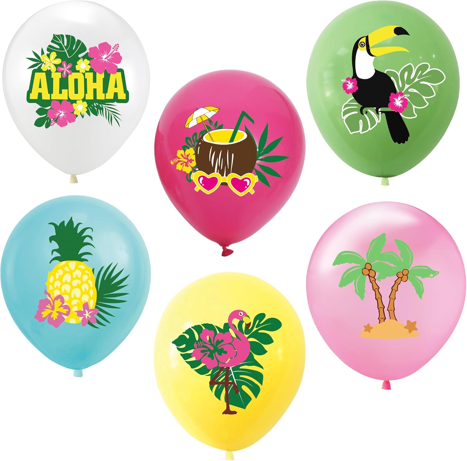 117Pcs Summer Pool Themed Birthday Party Decor Set