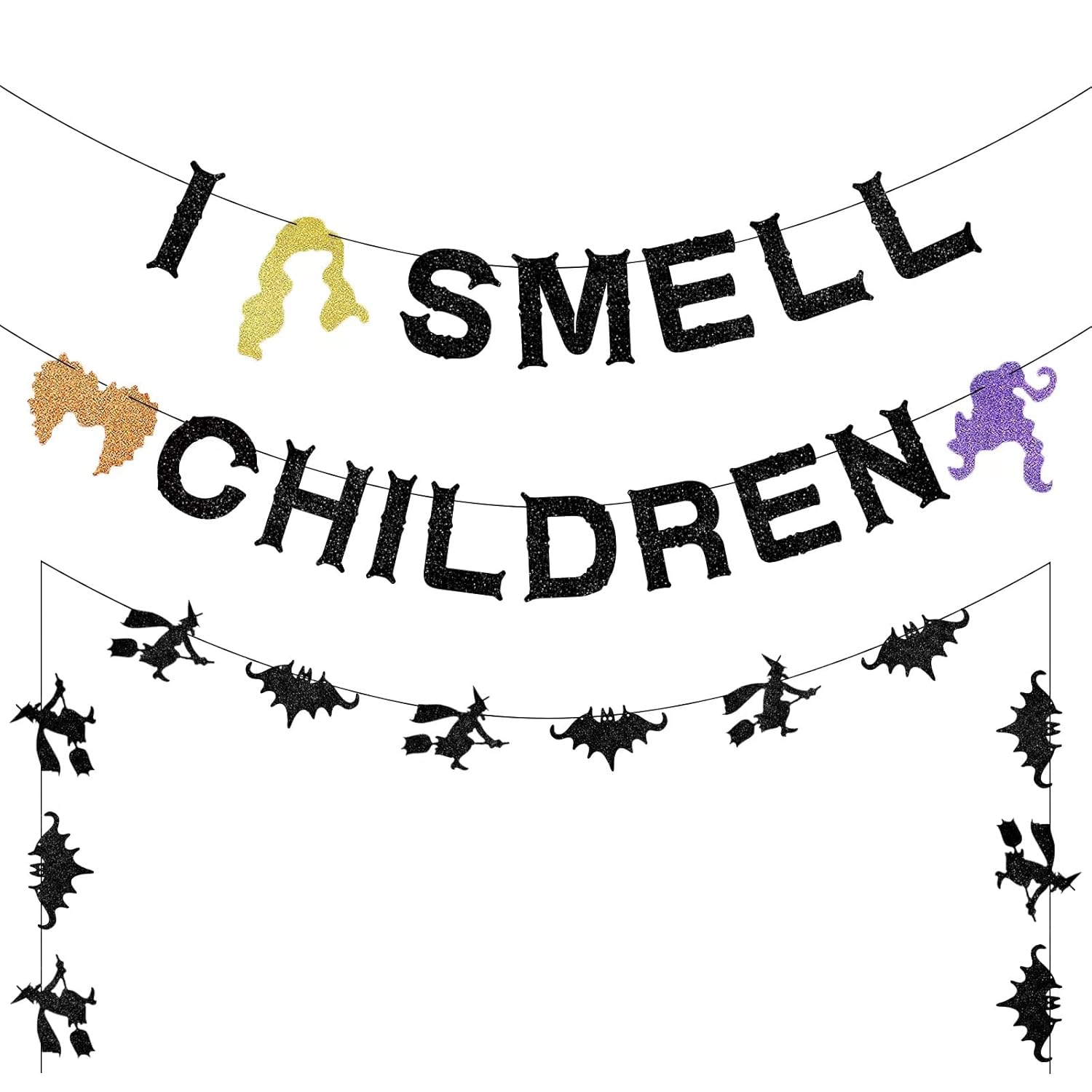 I Smell Children Hocus Pocus Halloween Banner