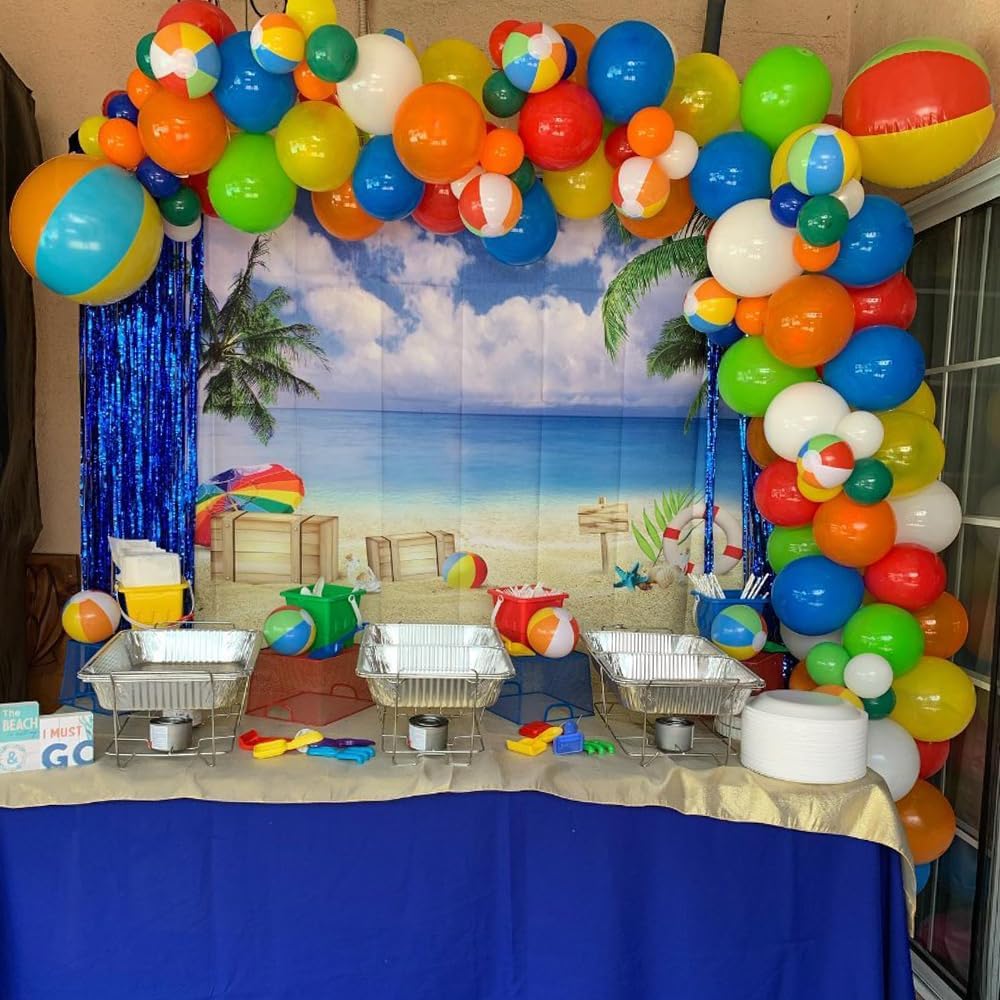 149Pcs Summer Pool Beach Party Balloon Garland Kit