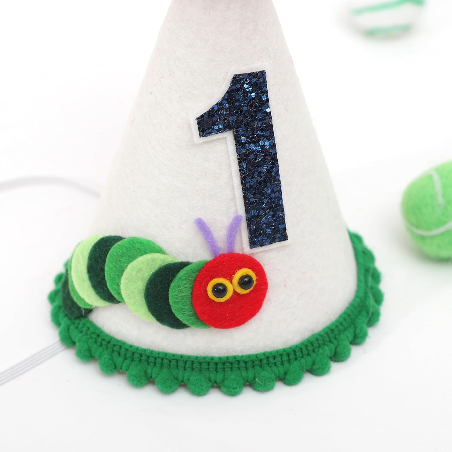 Hungry Caterpillar Birthday Crown for Boys
