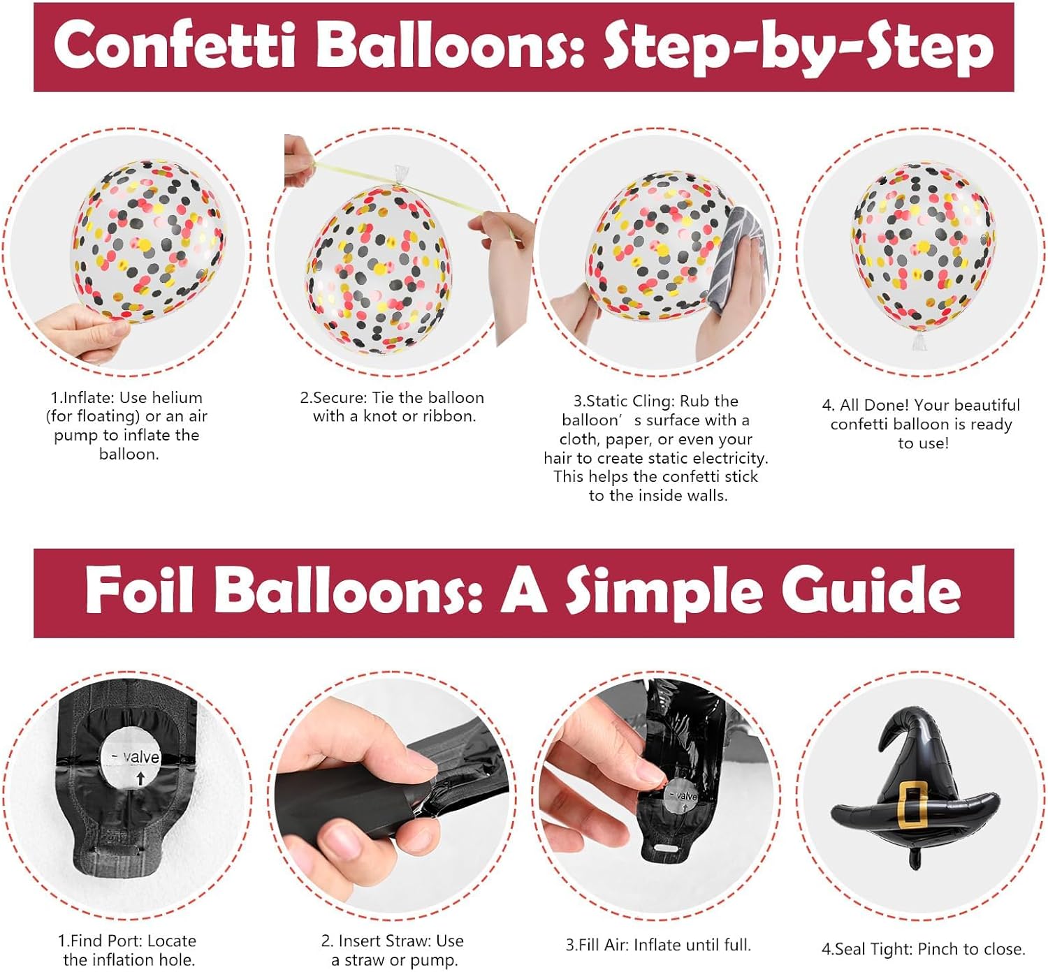 Magical Theme Balloons for Kids Birthday Party Decorations