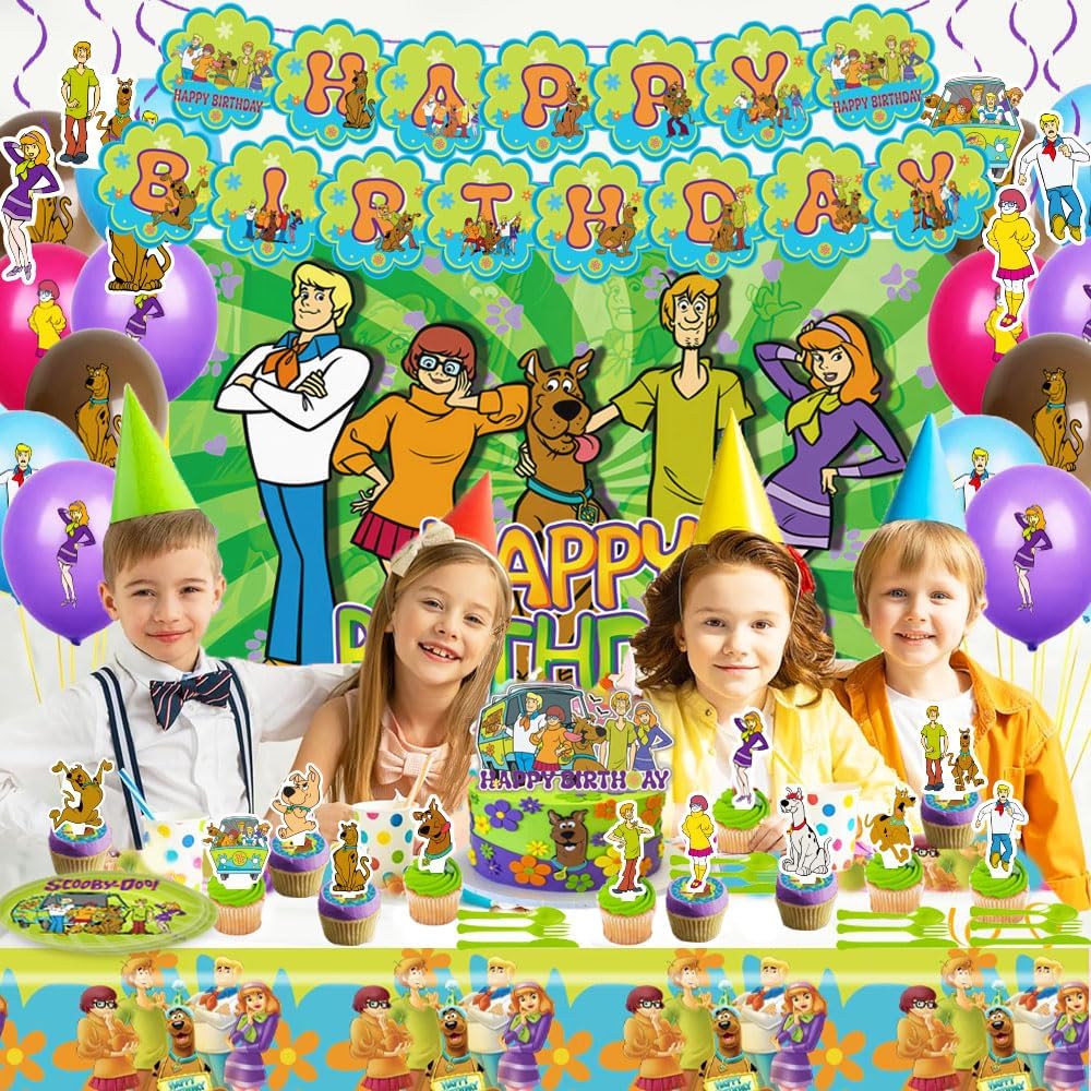 Scooby Doo Birthday Party Decorations Kit
