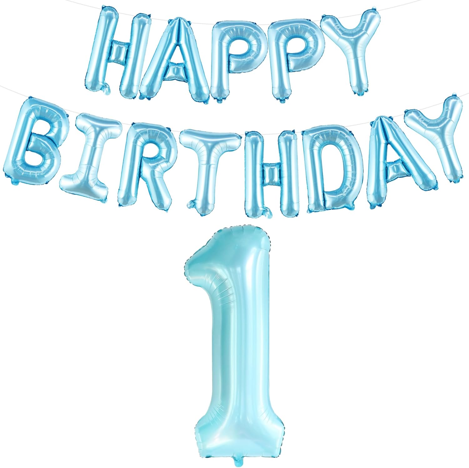 KatchOn Light Blue 1 Balloon - Pack of 3