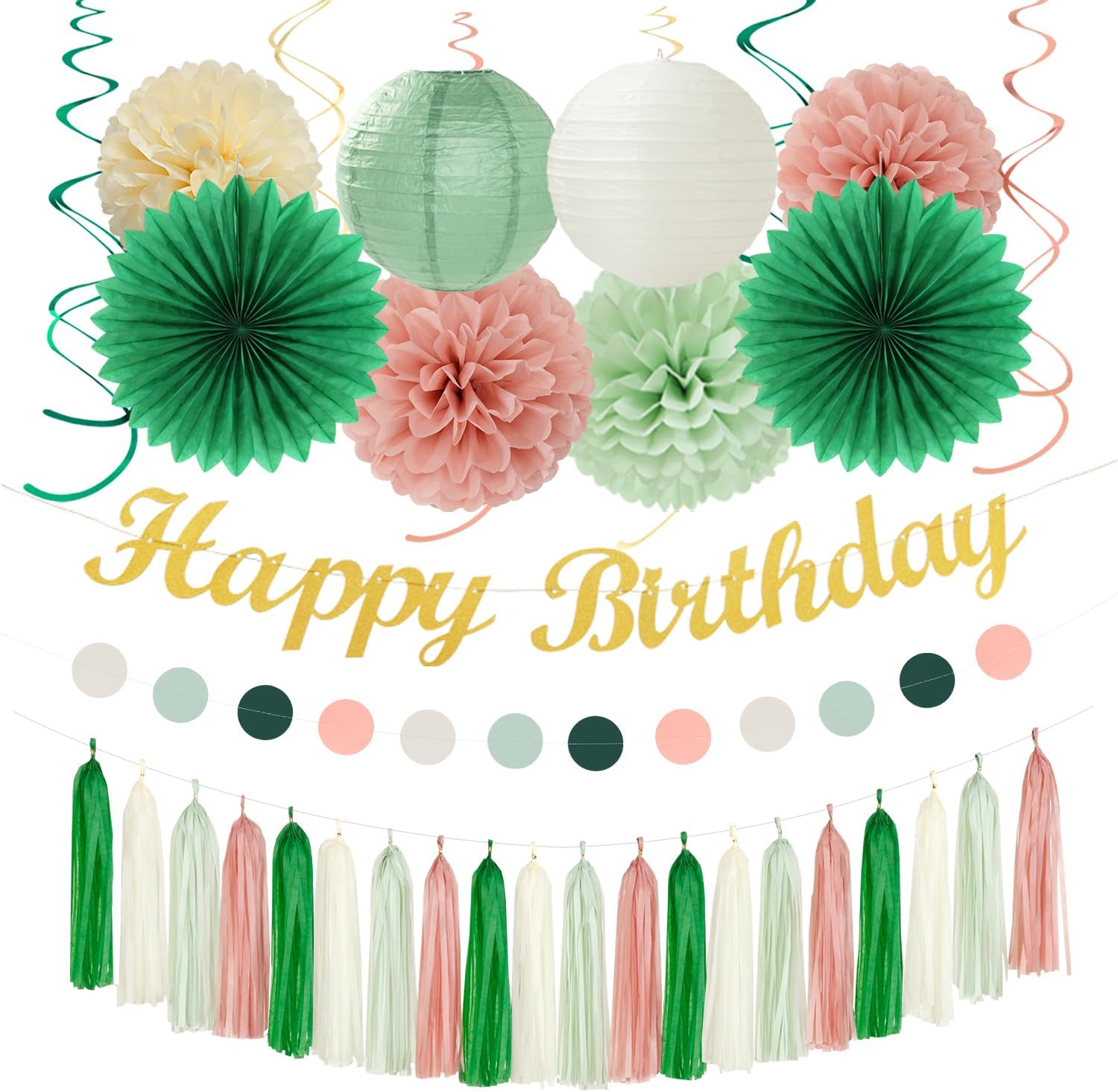 Hugmoon 31pcs Birthday Party Decorations