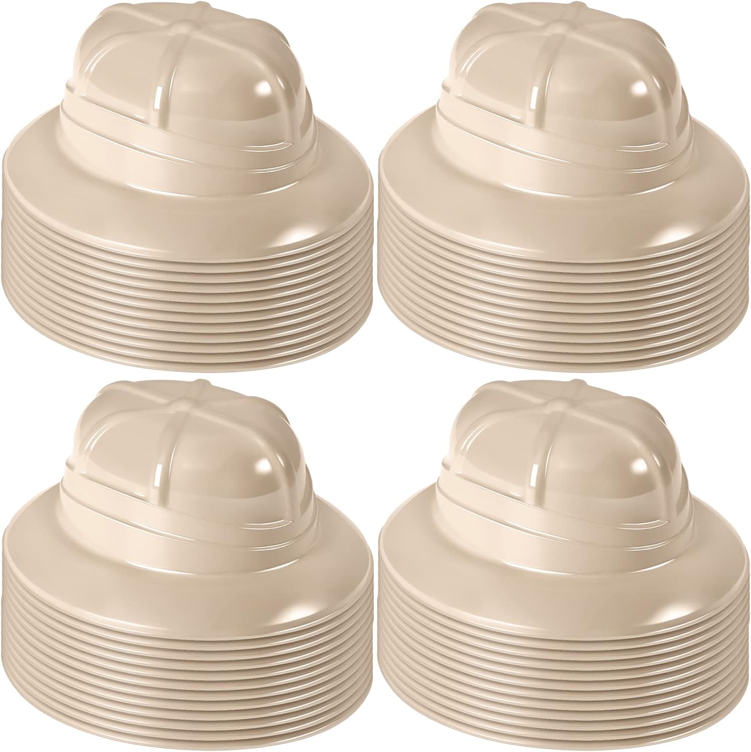 Hillban 48 Pcs Safari Hats for Kids Party Supplies