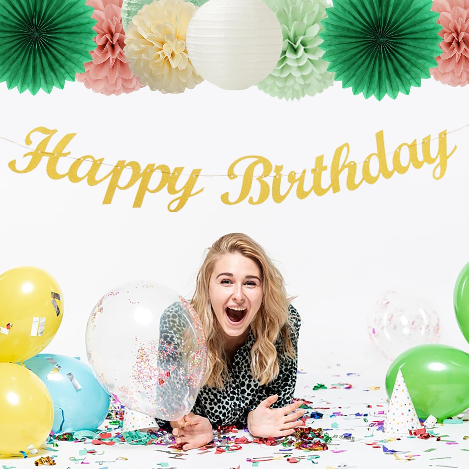 Hugmoon 31pcs Birthday Party Decorations