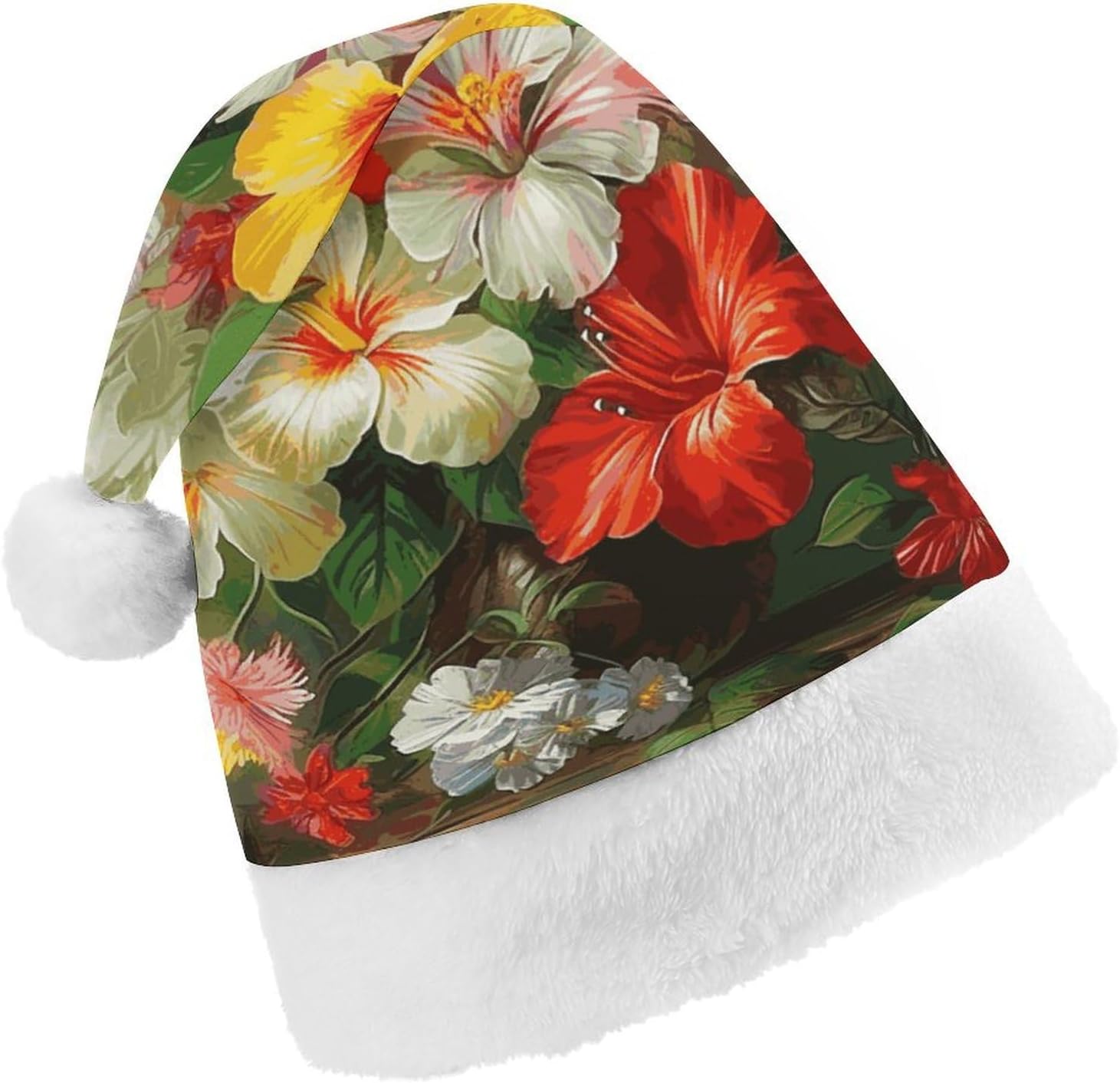 NWGHM Christmas Hat Bouquet Of Flowers Xmas Party Headwear