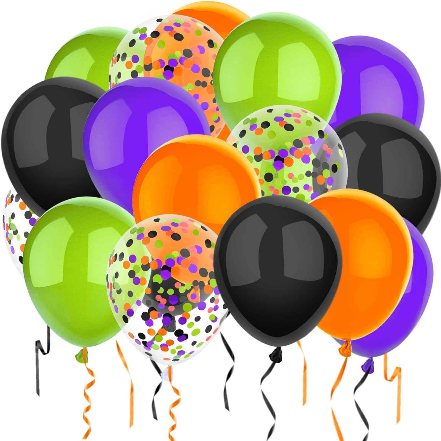 50 Pcs 12 Inch Balloons Halloween Decorations