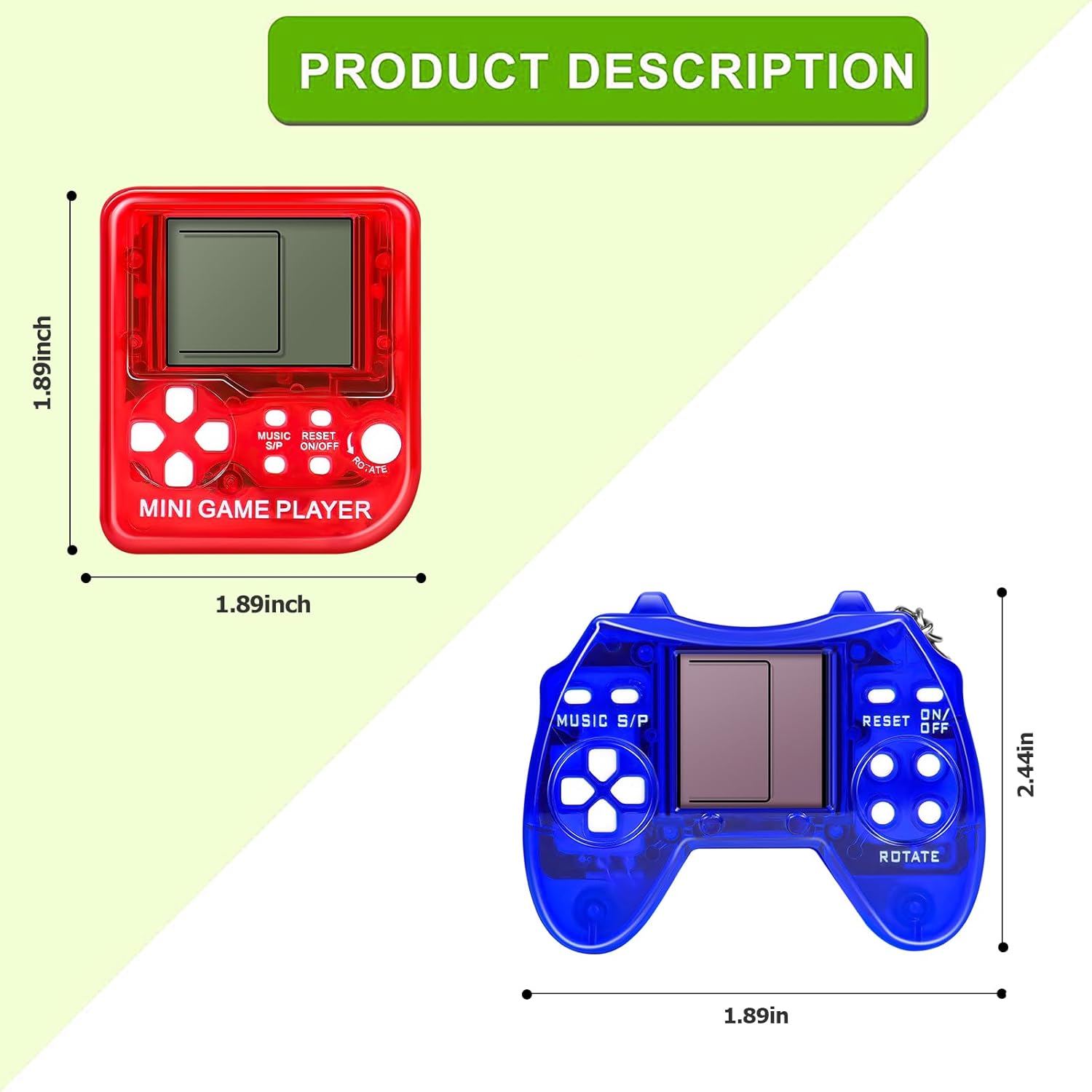 DOEA 24Pcs Video Game Party Favors for Kids and Teens