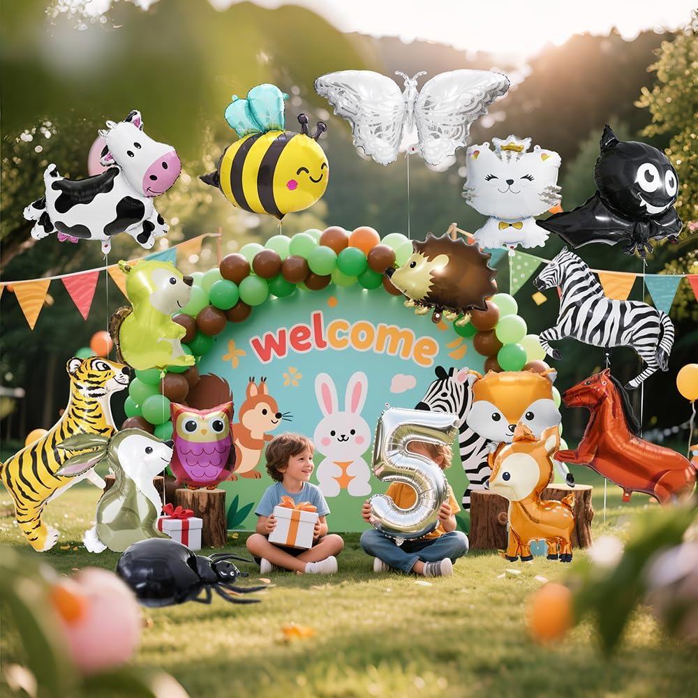 4 Pack Cute Honeybee Balloons Birthday Party Decorations