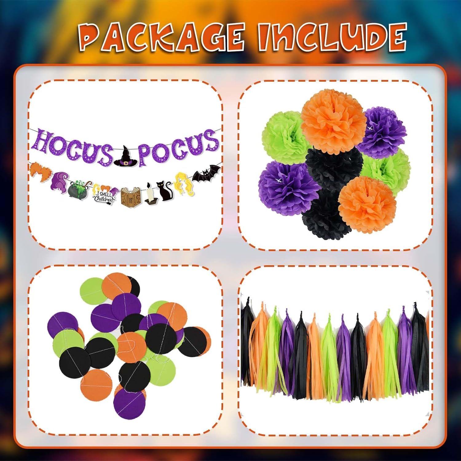 Hocus Pocus Themed Halloween Decorations Kit for SUV