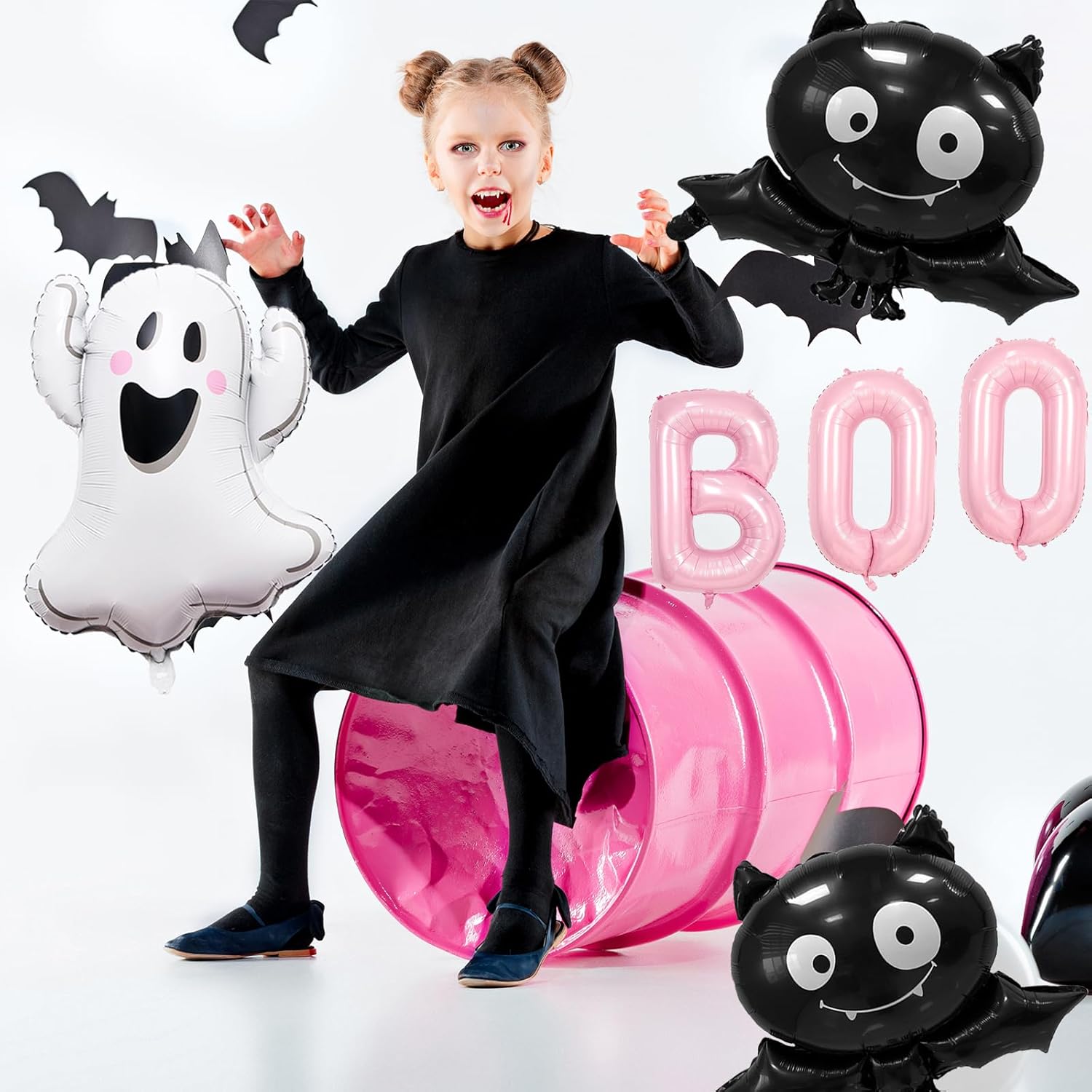 9Pcs Halloween Foil Balloons Decorations