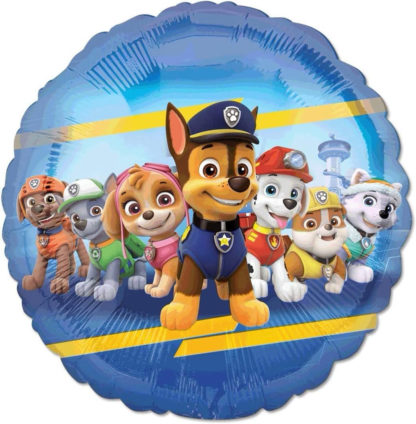 Anagram Paw Pups on Patrol 4pc Foil Balloons