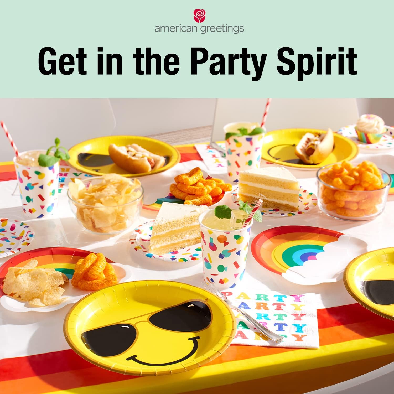 American Greetings Unicorn Party Napkins 80-Count