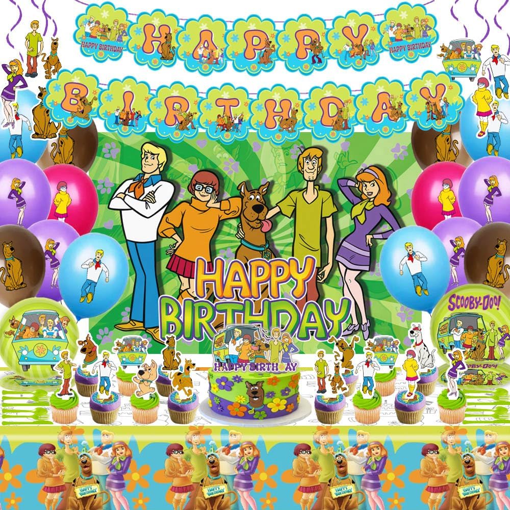 Scooby Doo Birthday Party Decorations Kit