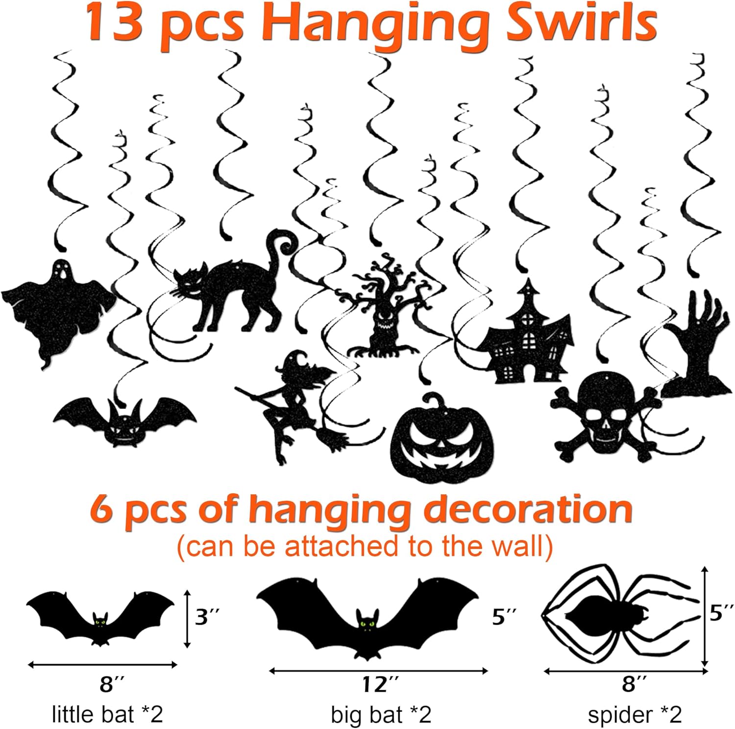 Chaohua Halloween Decor Set Indoor Outdoor