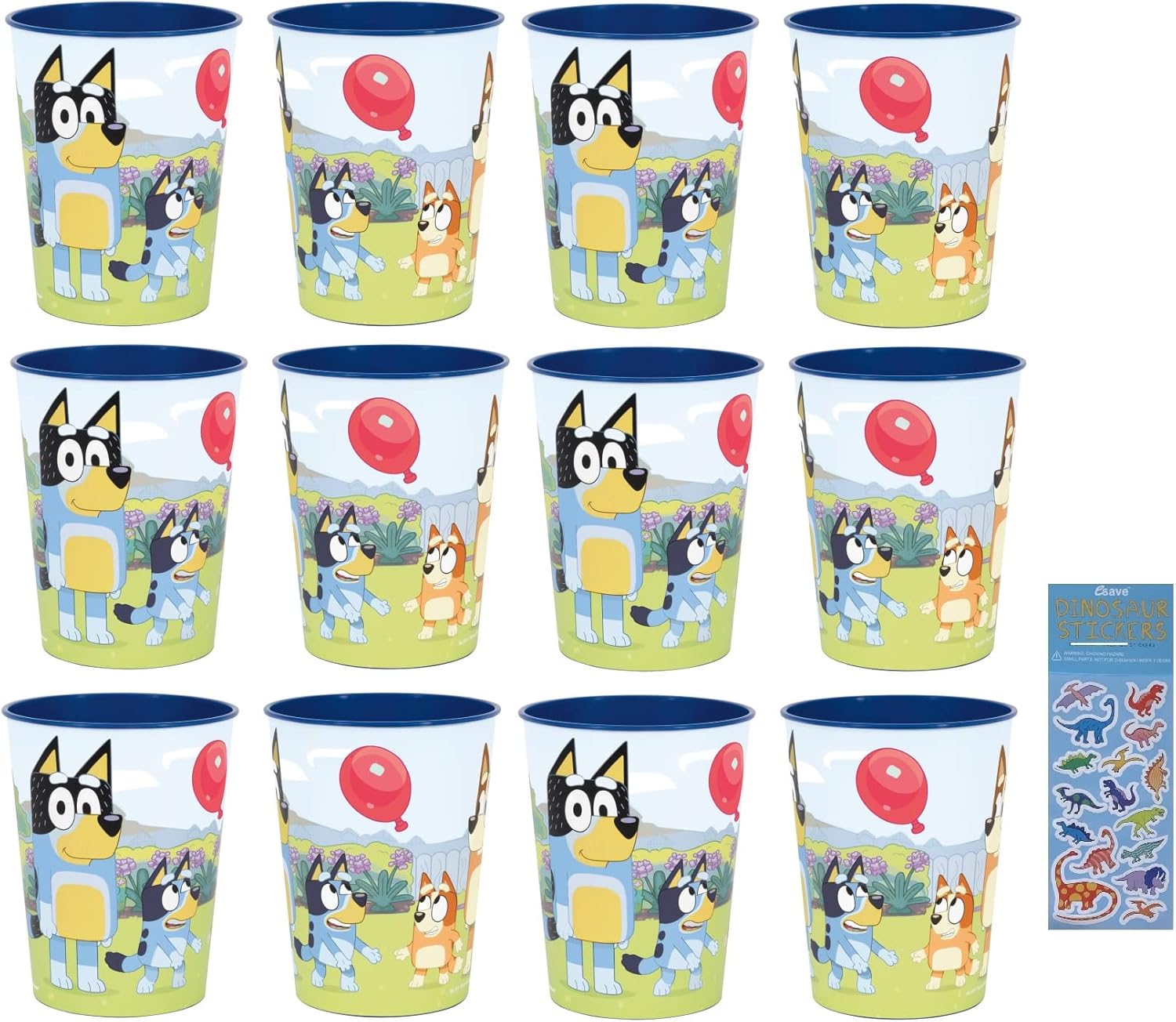 Unique Bluey Birthday Party Supplies Bundle Pack