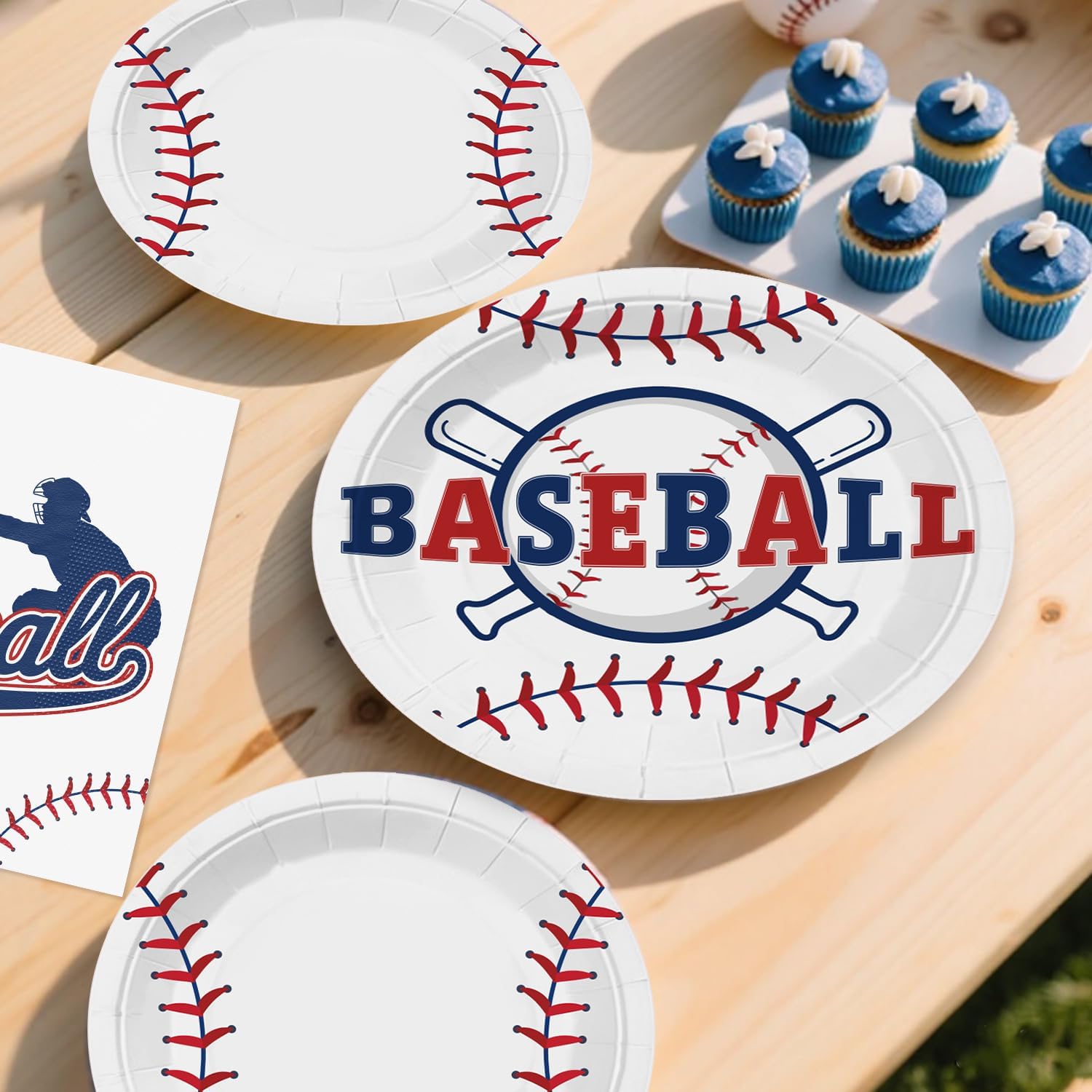 157Pcs Baseball Birthday Decorations Set for 20 Guests