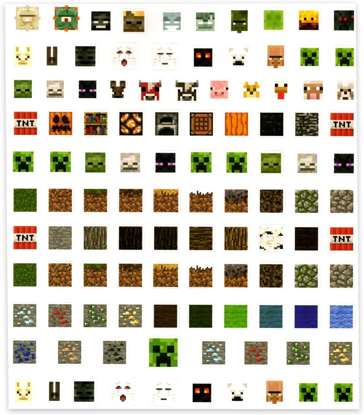 Minecraft Mechanical Pencils and Erasers Party Favors Pack