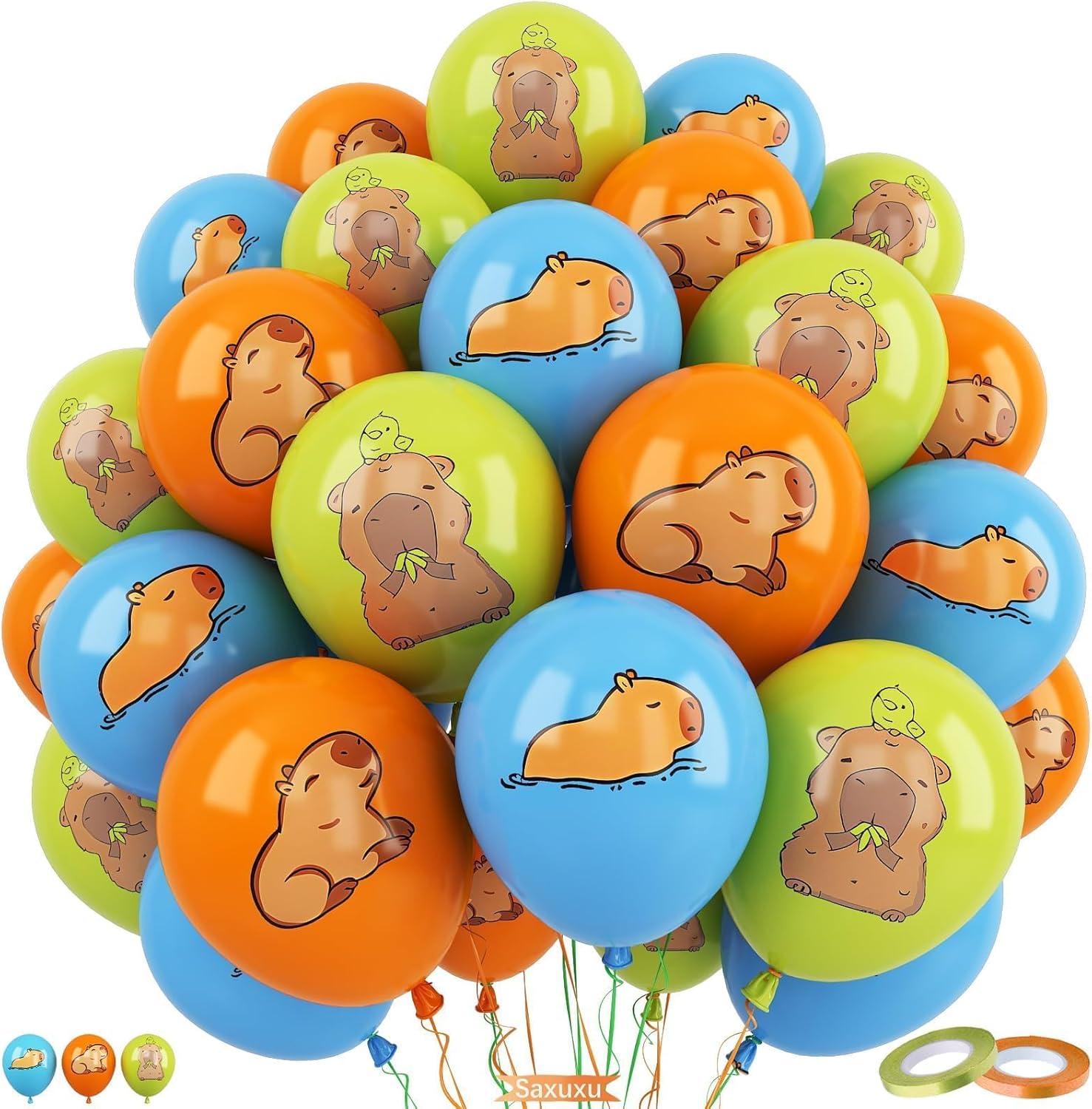 Animal Balloons 60Pcs 12 Inch Party Decorations for Kids