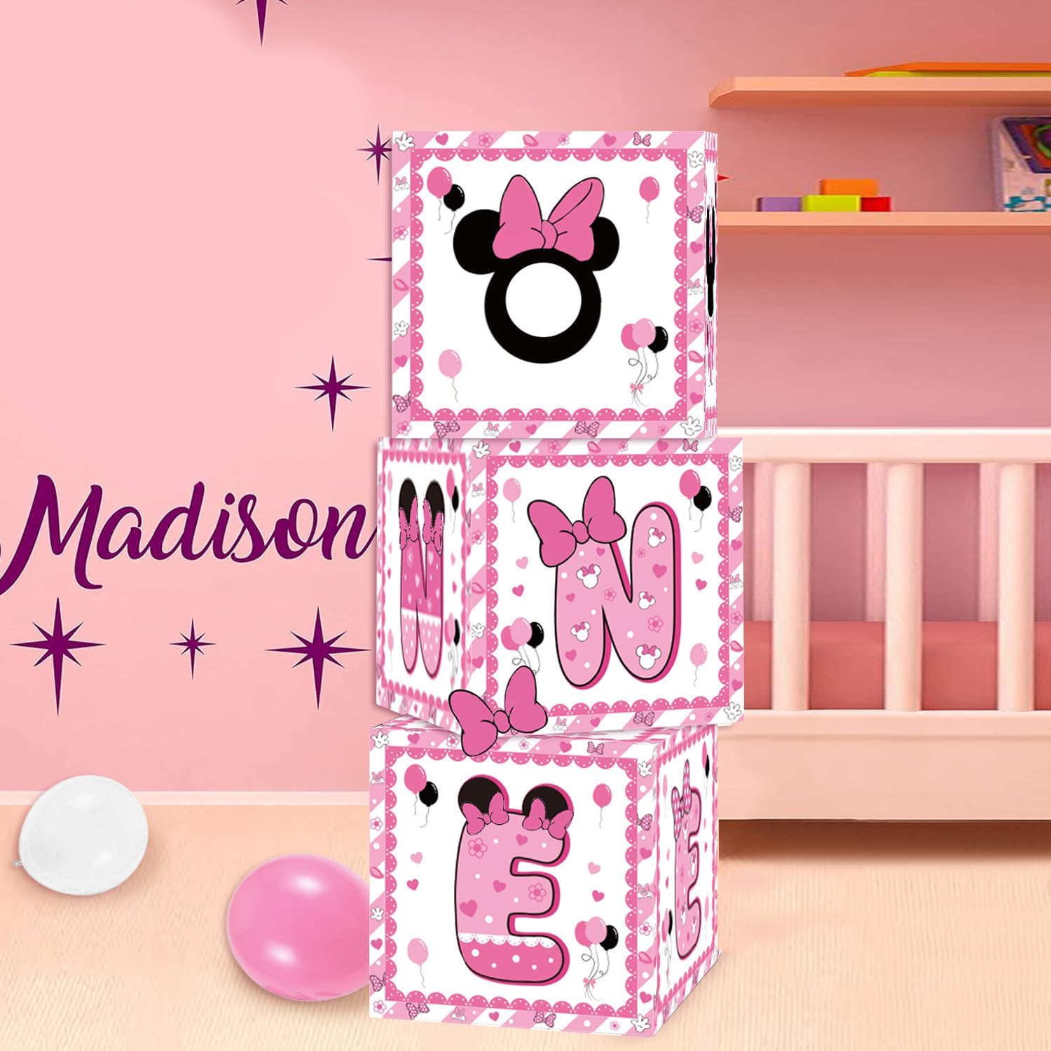 Mouse 1st Birthday Balloon Decor Set