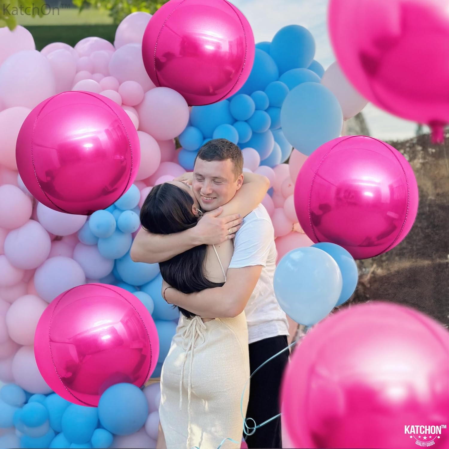 KatchOn Big Hot Pink Balloons 22 Inch Pack of 6
