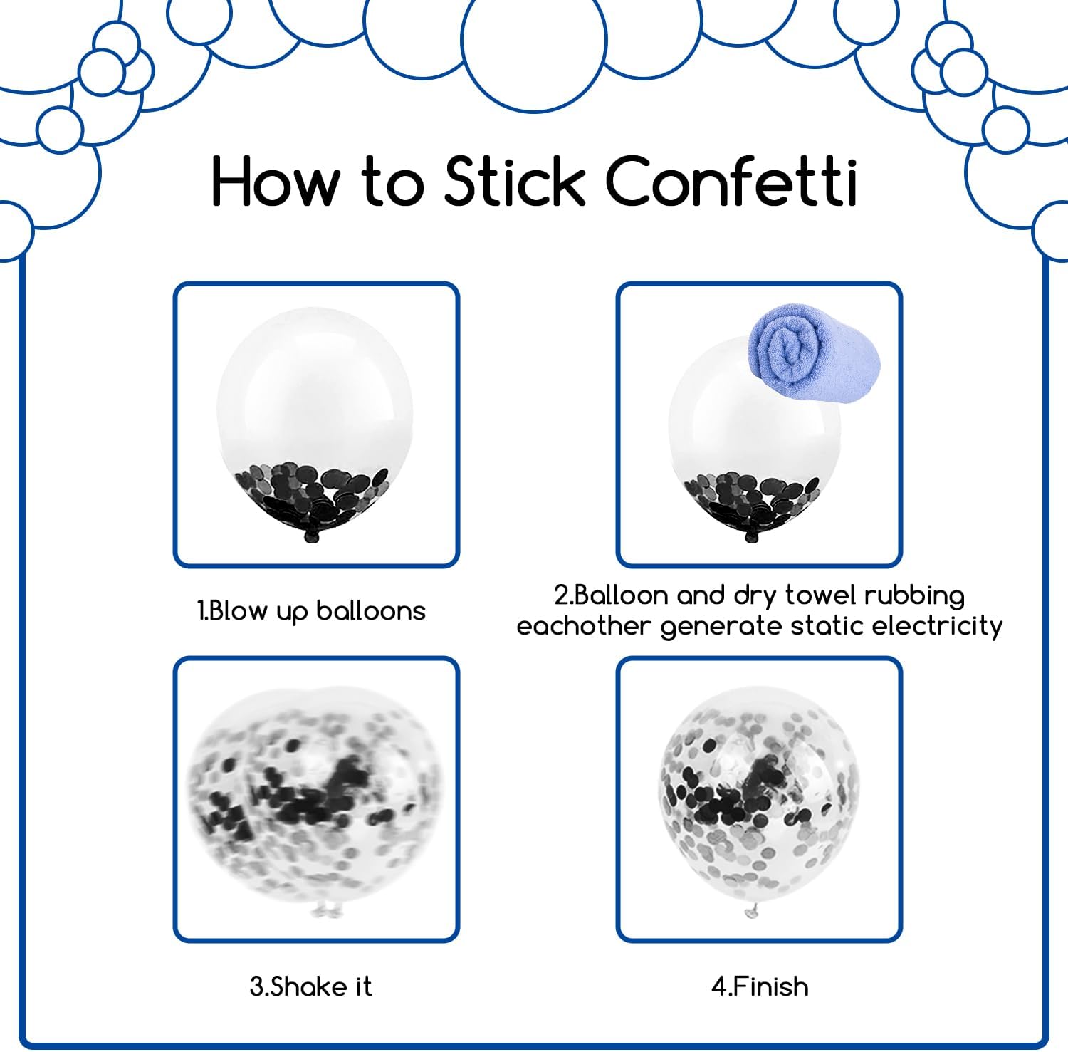 COKAOBE Balloon Garland Arch Kit 124pcs