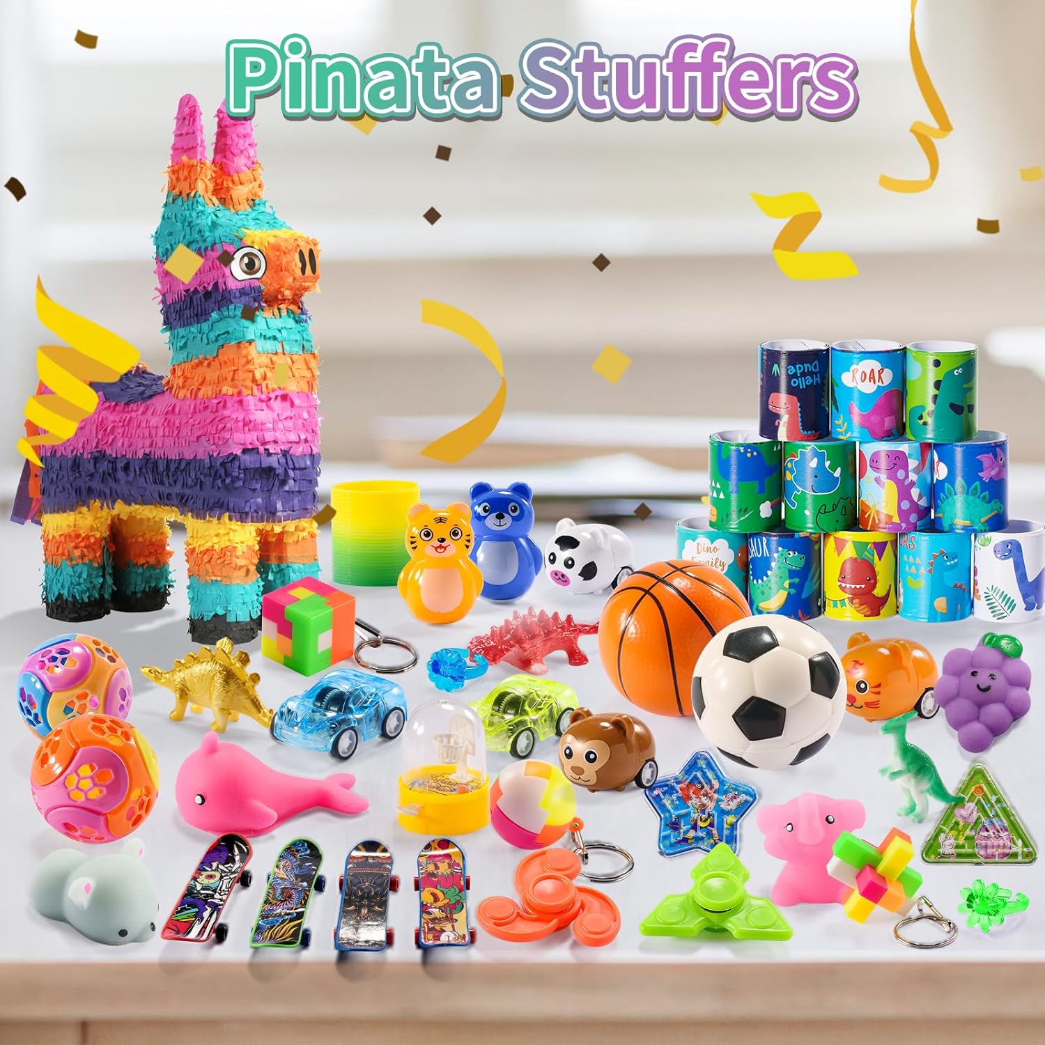 120PCS Kids Party Favors Toy Assortment