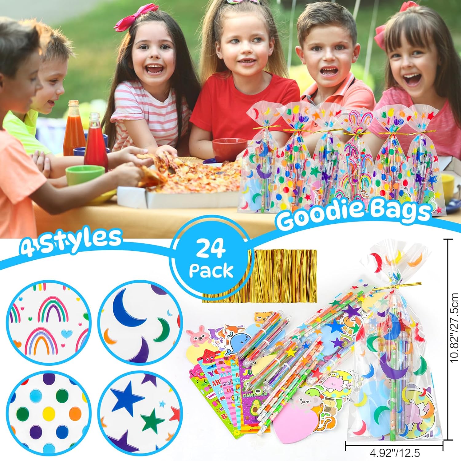 24 Pack Stationery Party Favors for Kids Classroom