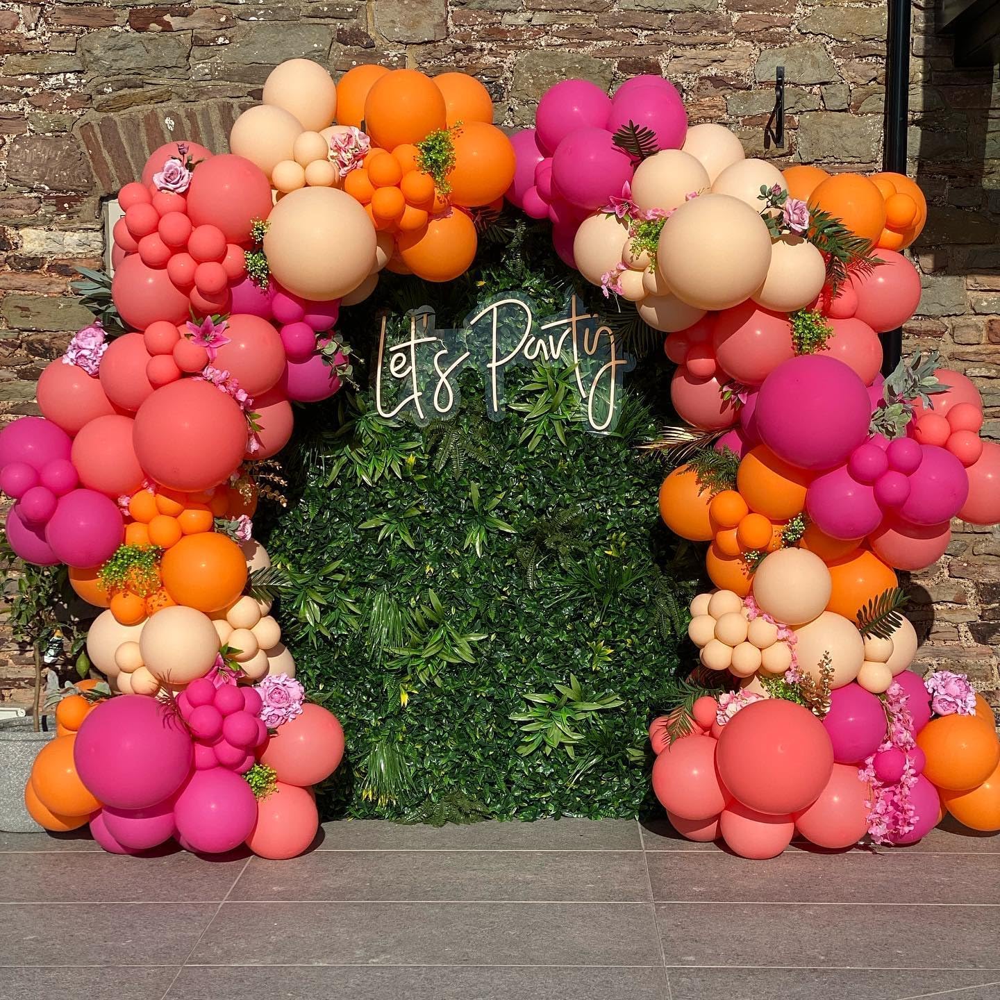 Tropical Luau Party Garland Arch Kit 151pcs Balloons