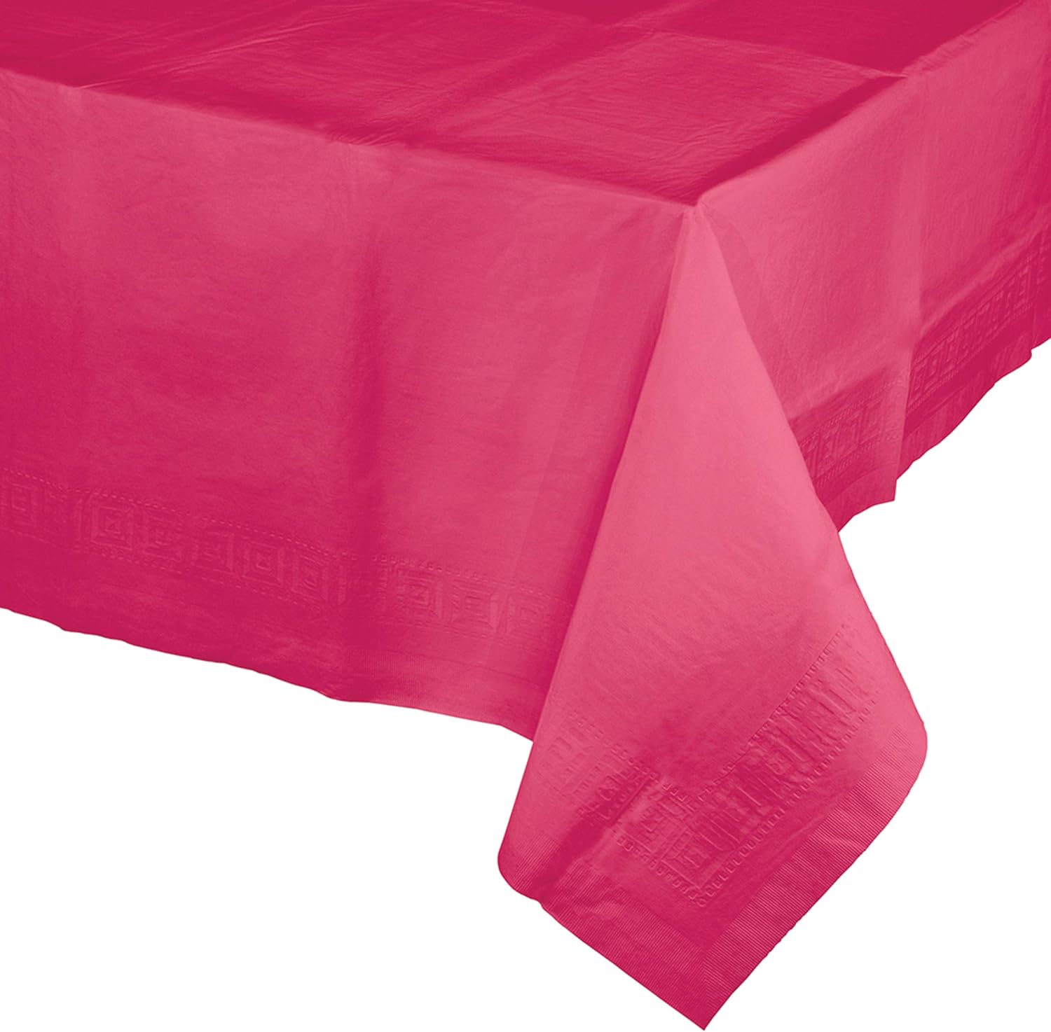 Creative Converting Tablecover 54 x 108 Hot Magenta