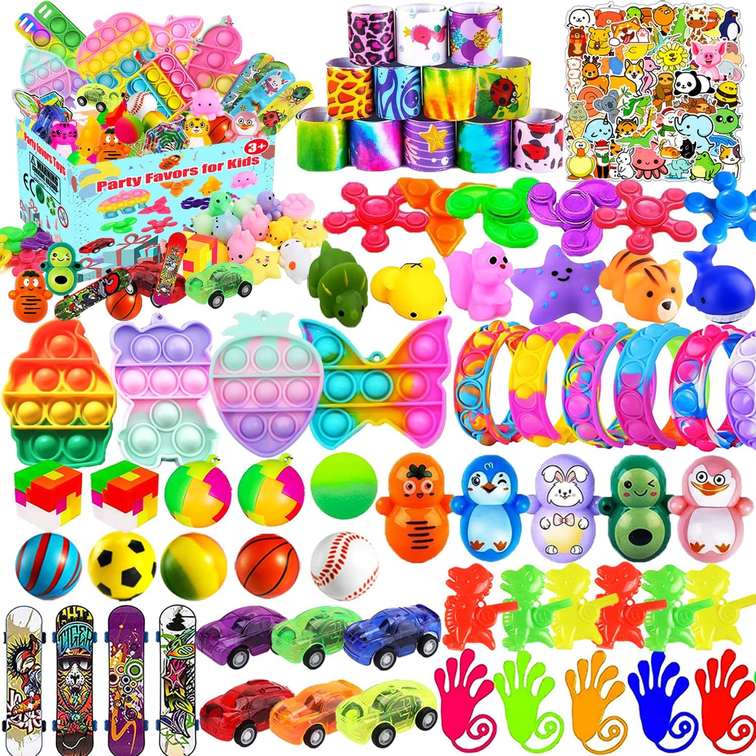 120 Pcs Fidget Party Favors for Kids