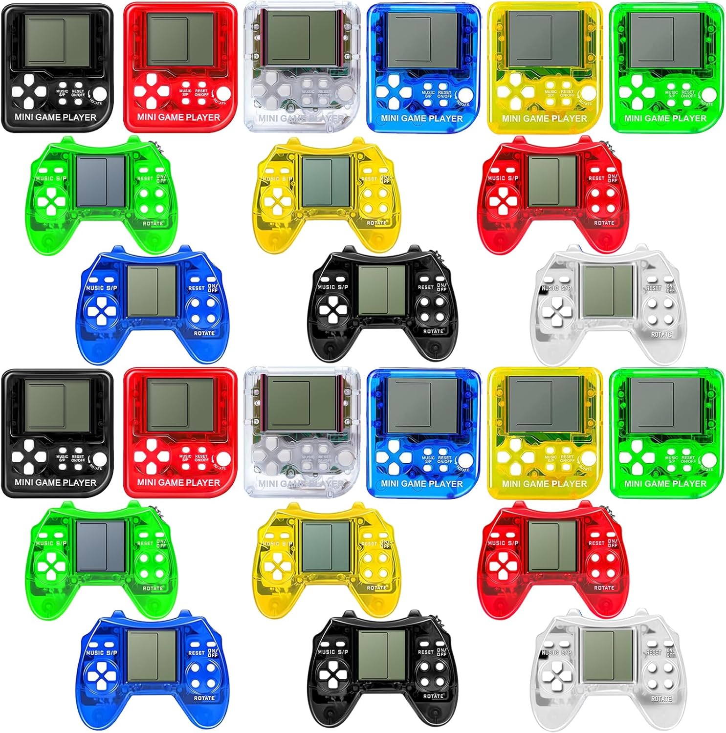 DOEA 24Pcs Video Game Party Favors for Kids and Teens