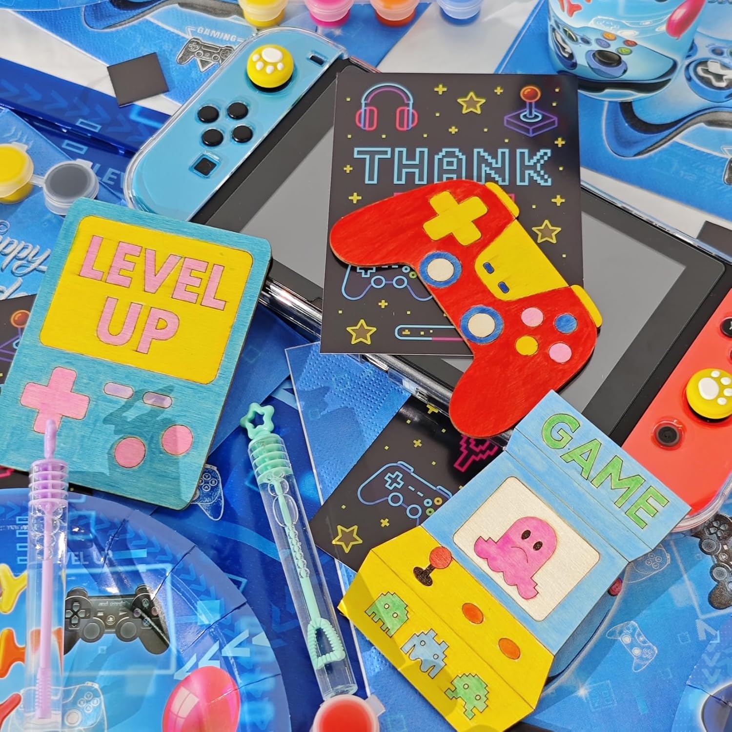 GOGREENWOVEN Video Game Party Favors 12 PCS
