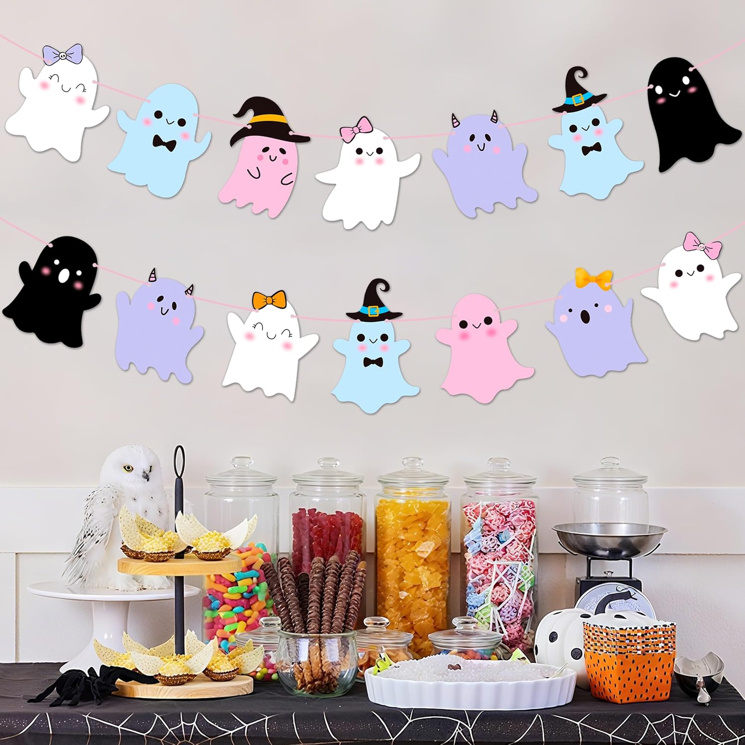 2pcs Ghost Banners Halloween Decorations