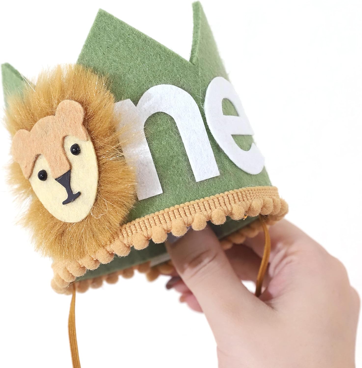 WAOUH Wild One Hat Green Birthday Party