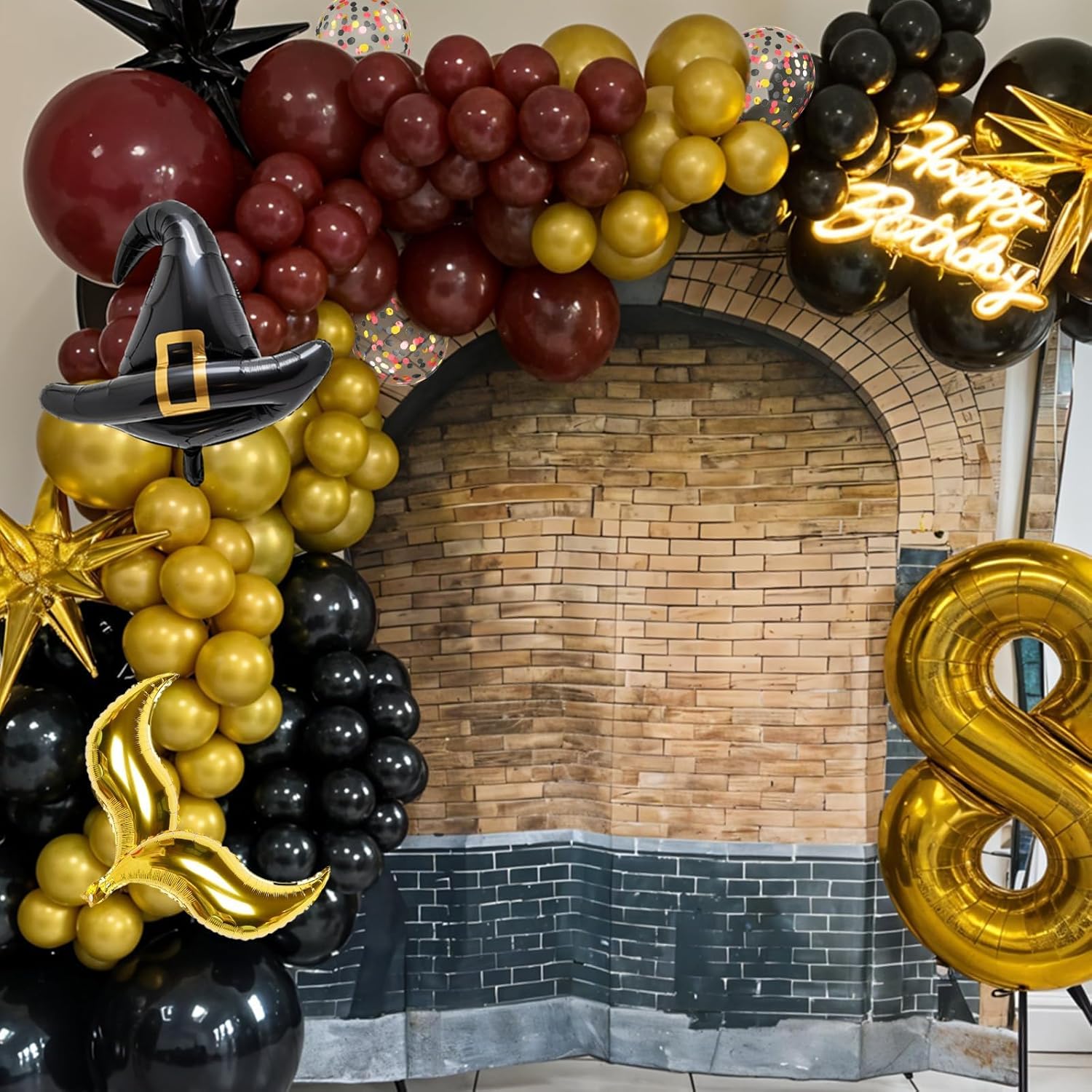 Magical Theme Balloons for Kids Birthday Party Decorations