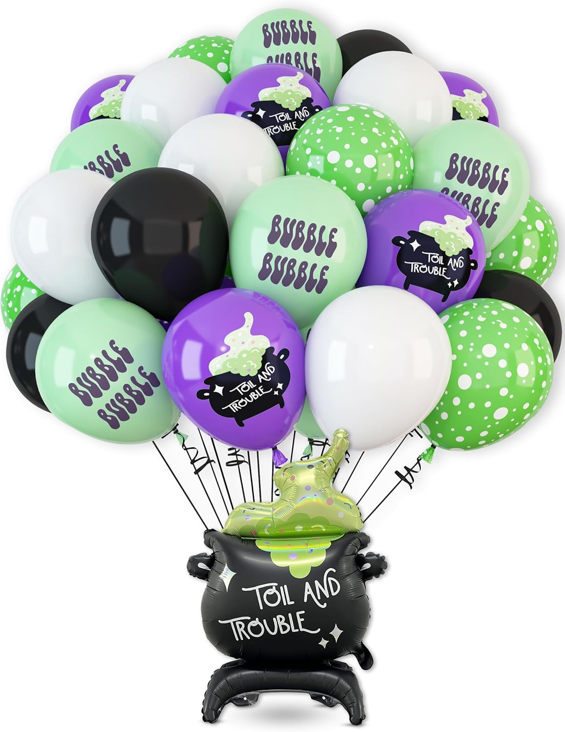HOUSE OF PARTY 50PCS Halloween Balloons Arch Kit
