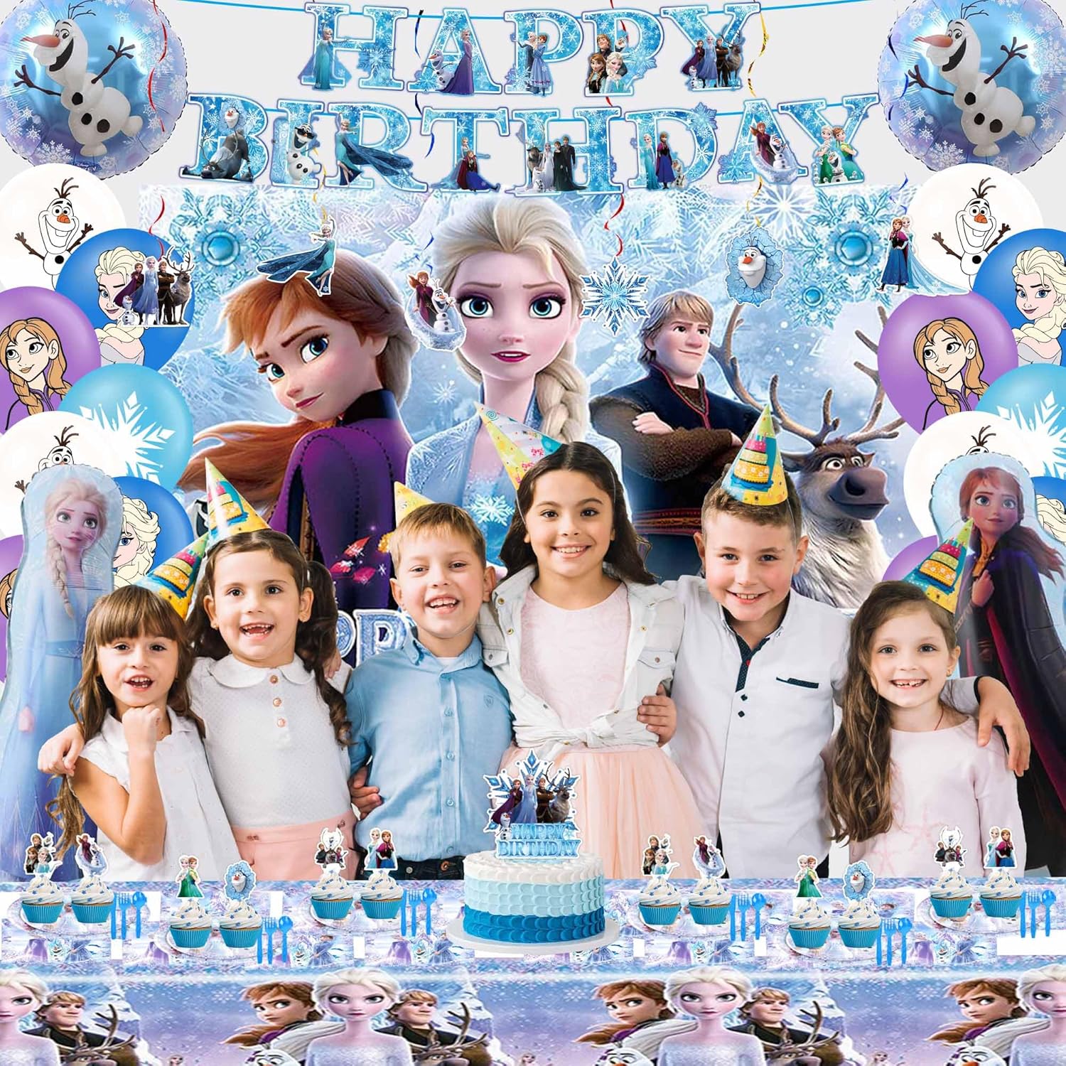 Birthday Party Decorations Supplies Set for Kids