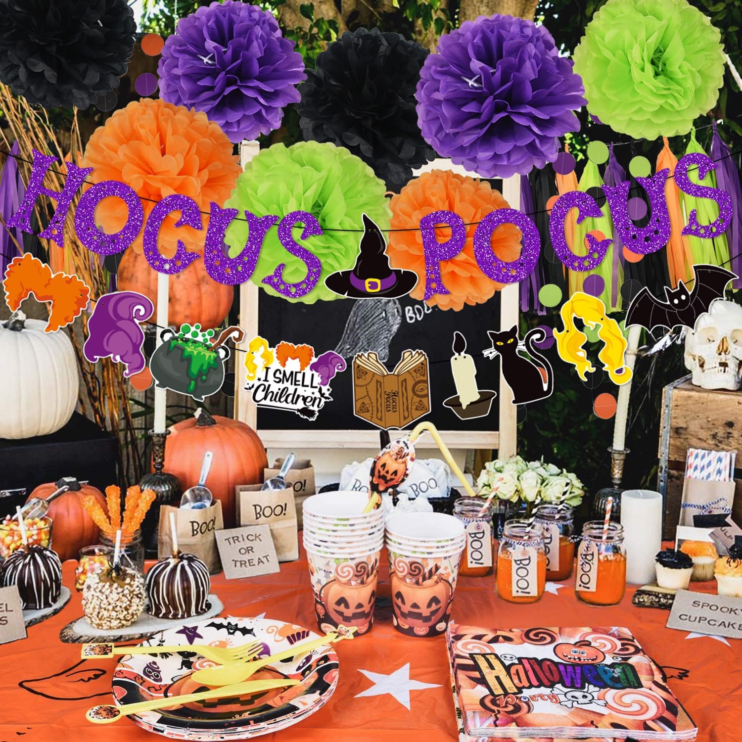 Hocus Pocus Themed Halloween Decorations Kit for SUV