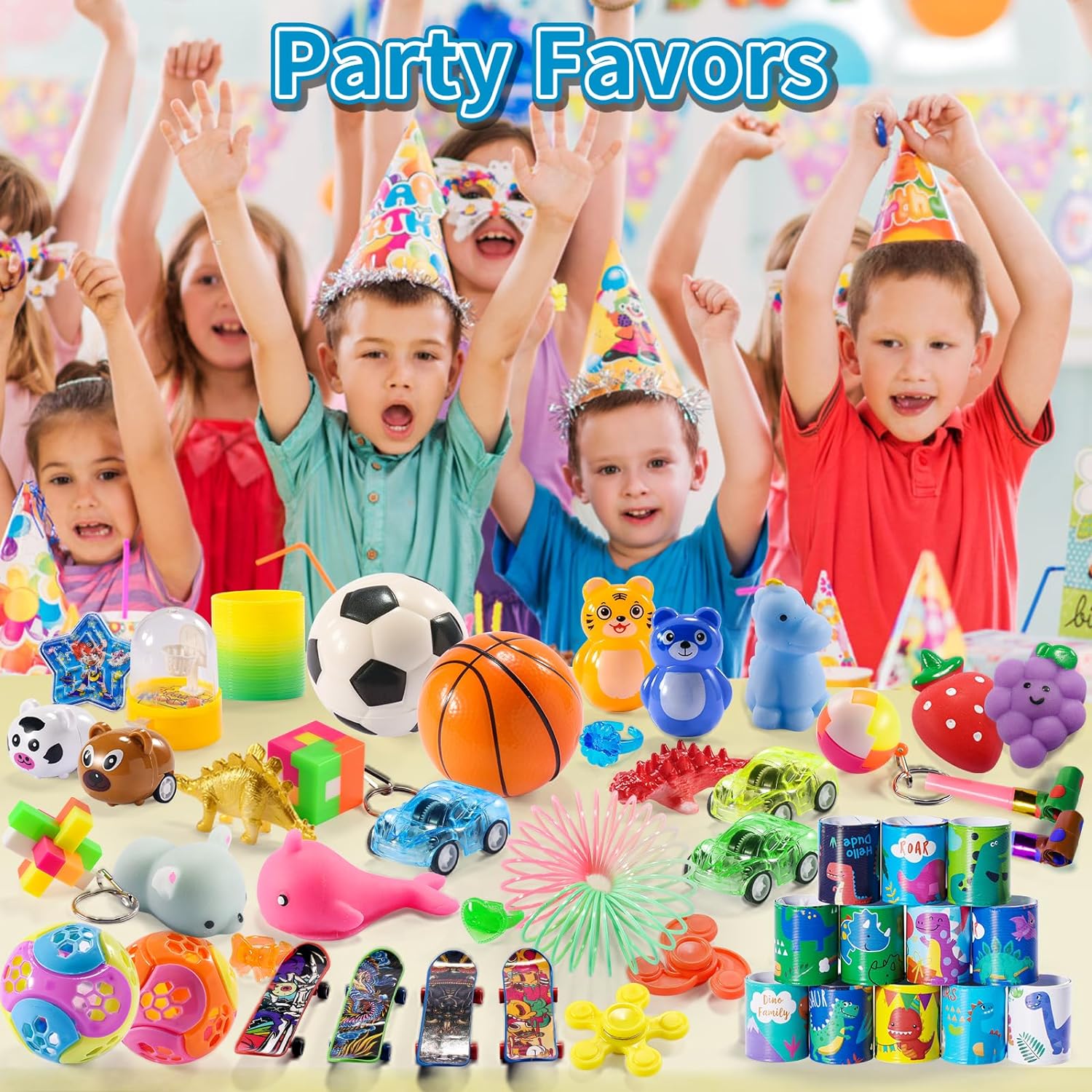 120PCS Kids Party Favors Toy Assortment