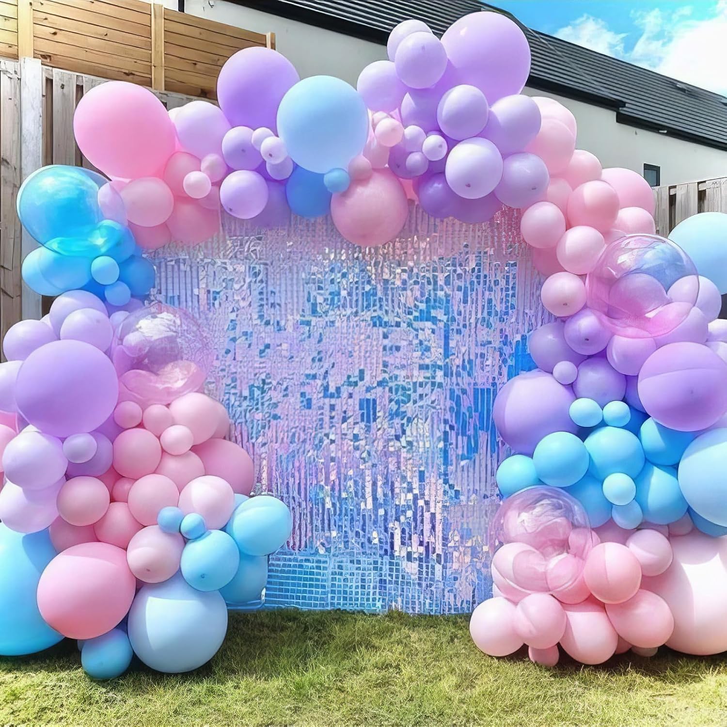 Sowide Mermaid Balloons 50Pcs Party Decorations