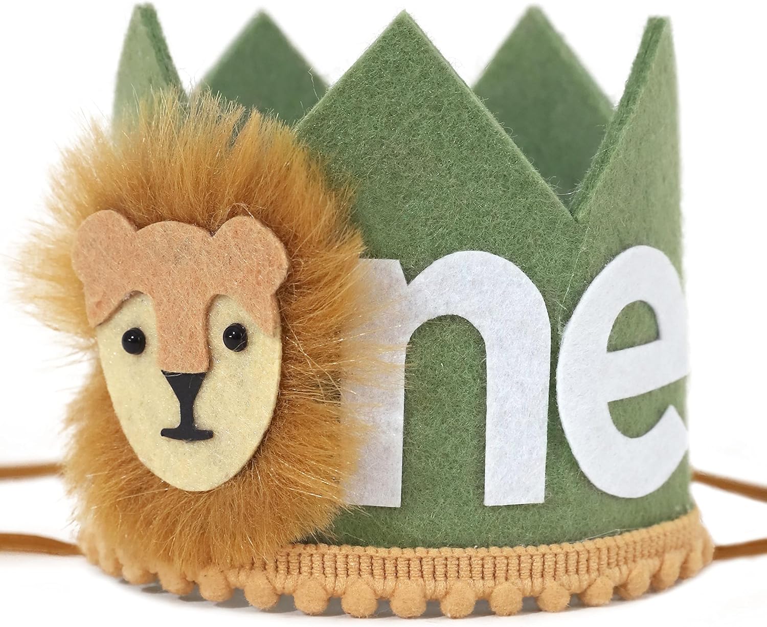 WAOUH Wild One Hat Green Birthday Party